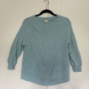Light Blue JCrew Women's Sweater